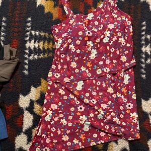 Floral Feeding Swim suit top